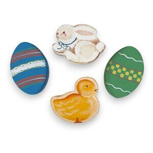 Easter Gift Trinket Boxes Paper Cardboard Eggs Duck Bunny Cottagecore Farmhouse